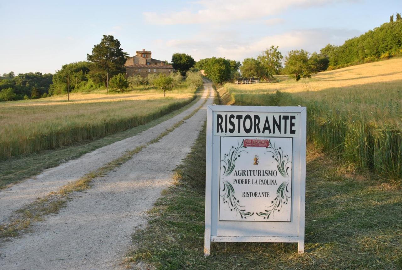 Podere La Paolina Montefollonico Exterior photo